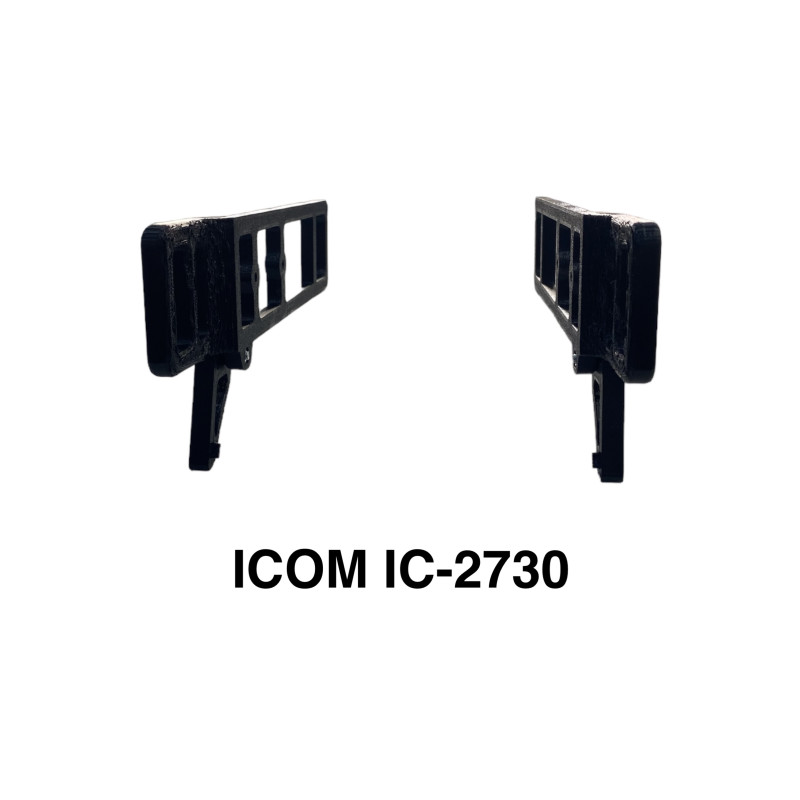 Icom Ic 2730 Rails Sidebars / Rails for ICOM IC-2730 (Black)