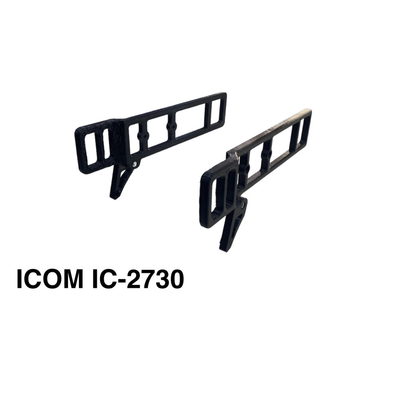 Icom Ic 2730 Rails Sidebars / Rails for ICOM IC-2730 (Black)
